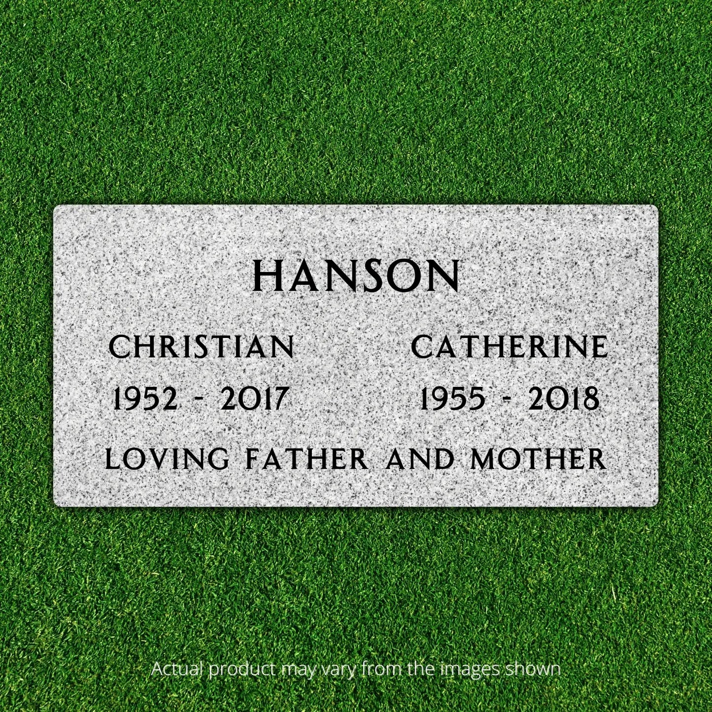 companion flat headstone